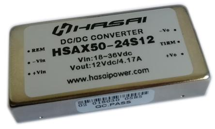 济南DCDC电源模块隔离稳压HSAX40-50W系列